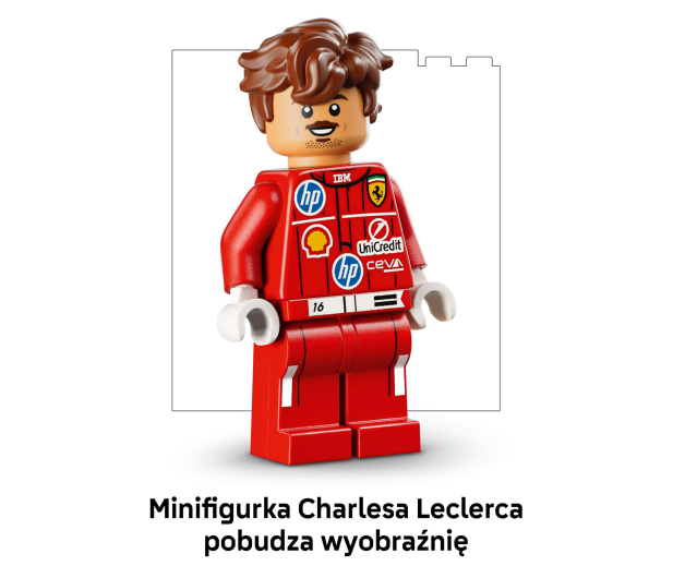 LEGO EDITIONS 43014 Kask Charles Leclerc Scuderia Ferrari HP - 1517900 - zdjęcie 8